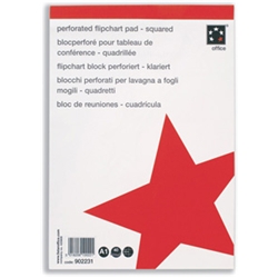 5 Star A1 Squared Flipchart Pads 25mm Squares 40