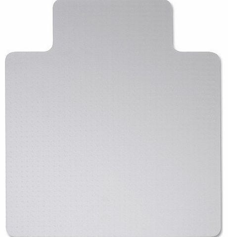 Chair Mat Carpet Protection PVC W900xD1200mm Clear/Transparent