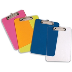 5 Star Clipboard Rounded Corners Durable Plastic