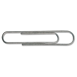 5 Star Giant Paperclips Serrated Length 76mm