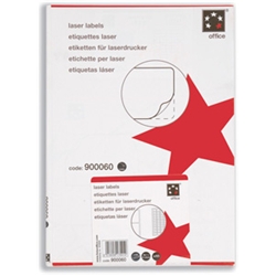 5 Star Laser Labels 65 per Page 100 Sheets Ref