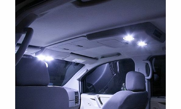 5 Star Lighting Ltd 42mm 12v ``CANBUS`` ERROR FREE 8SMD LED Bright WHITE Light Bulb FOR Many Cars