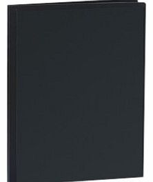 Office Display Book Rigid Cover Personalisable Polypropylene 40 Pockets Black