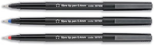Office Fibre Tip Pen Medium 0.4mm Tip