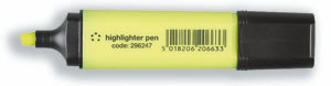 Office Highlighters Chisel Tip 1-4mm Line