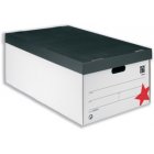 Jumbo Storage Box - White/Black Box