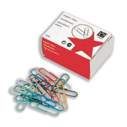 Paper Clip Large 33mm Assorted Colours