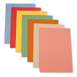 5 Star Square Cut Folder 180gsm Foolscap Buff