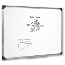 5 Star Whiteboard Drywipe Magnetic with Pen Tray