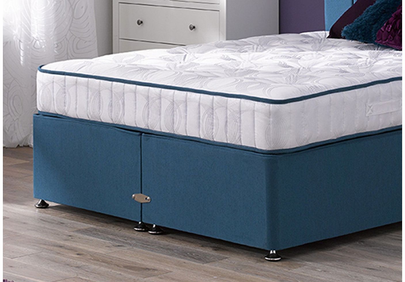 5`0 King Divine Open Spring Divan Bed - Firm