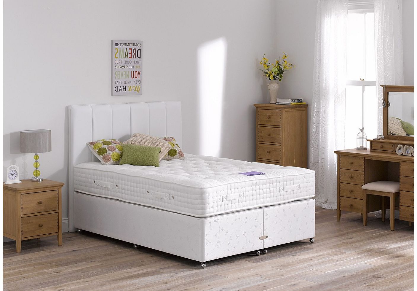 5`0 King Insignia Carisbrooke Pocket Spring Divan Bed -