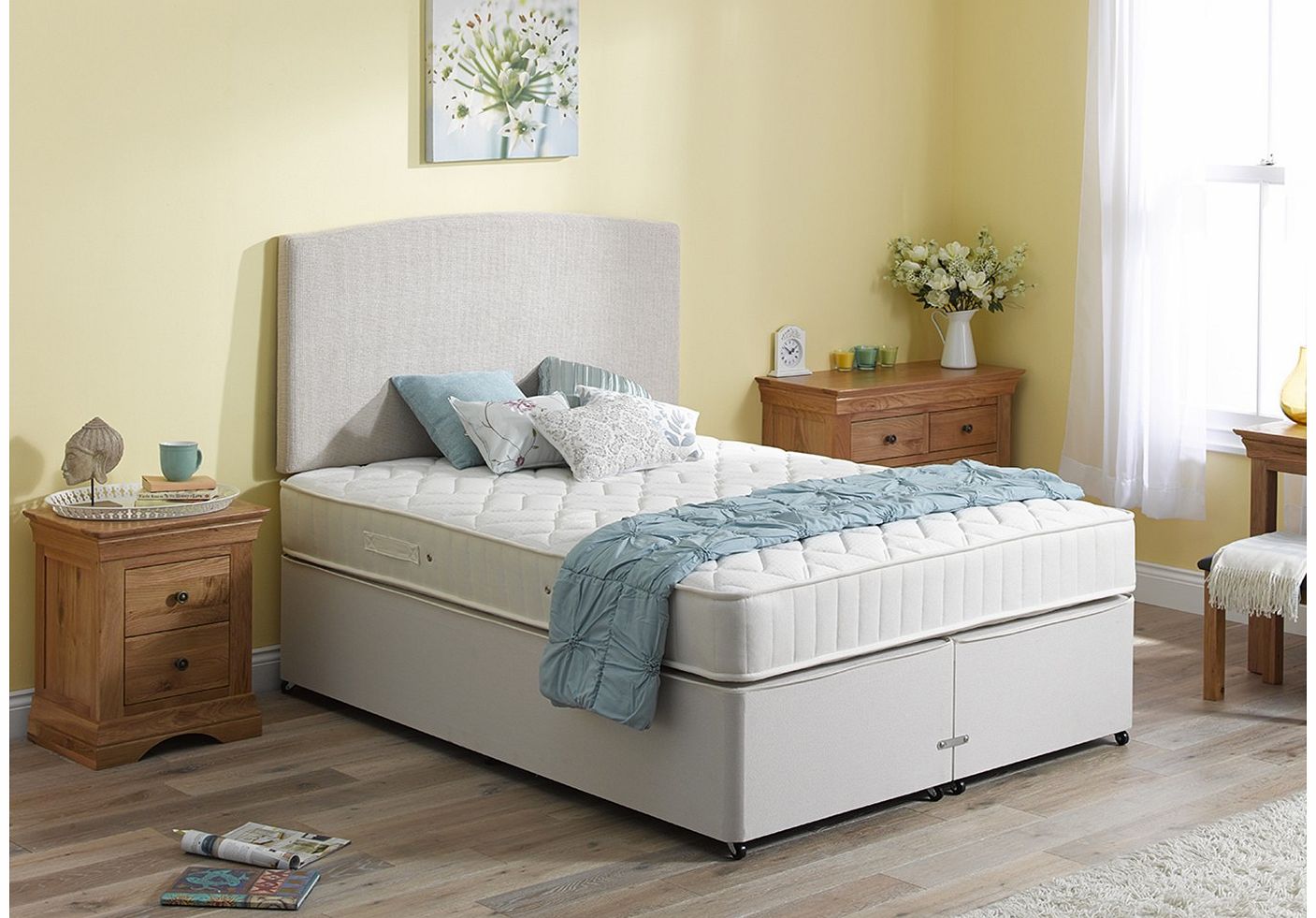 5`0 King Kestrel Pocket Spring Divan Bed - Medium