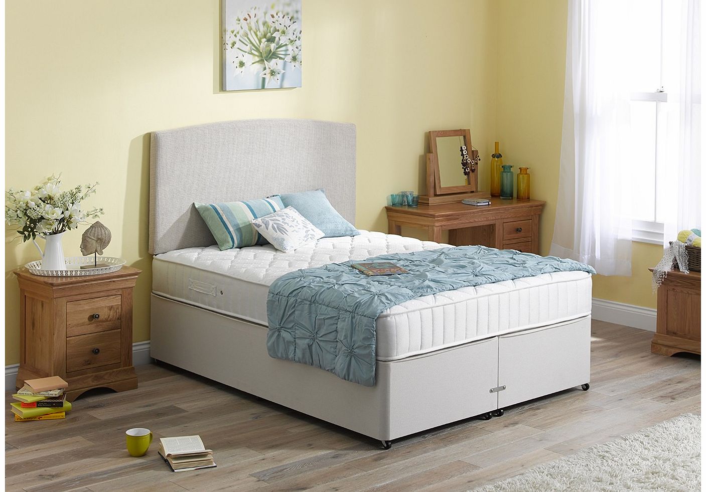 5`0 King Orion Pocket Spring Divan Bed - Medium Firm