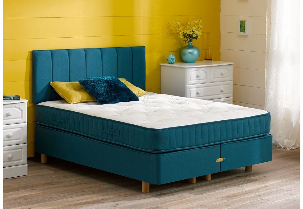 5`0 King Pizazz Open Spring Divan Bed with Legs - Firm