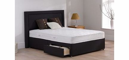 5`0 King TheraPur Affinity Divan Bed - Medium - Carbon