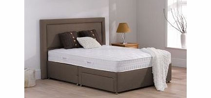 5`0 King TheraPur Affinity Divan Bed - Medium - Mink