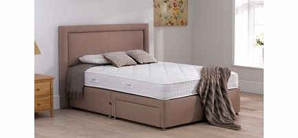 5`0 King TheraPur Entice Divan Bed - Medium - Oatmeal