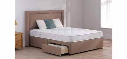 5`0 King TheraPur Hush 20 Divan Bed - Medium - Oatmeal