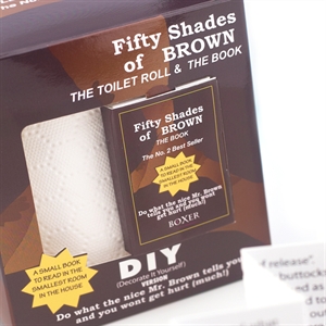Shades of Brown Book and Toilet Paper