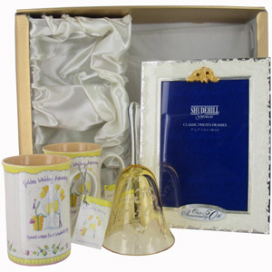 50th Golden Wedding Anniversary Gifts Pack 2