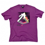 55 DSL Mens T-Cube T-Shirt Purple