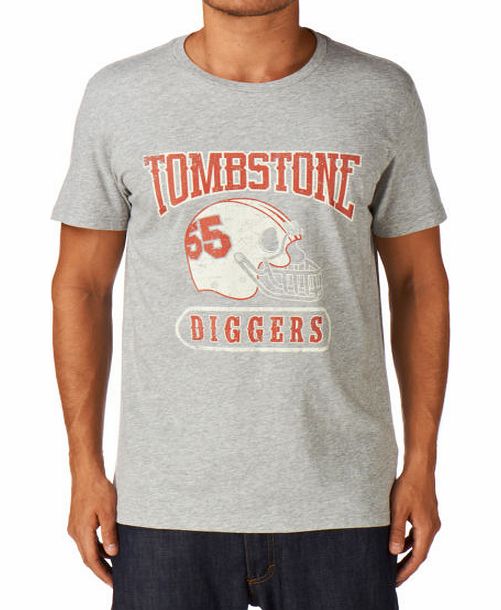 55DSL Mens 55DSL Tombstone Maglietta T-Shirt - Medium