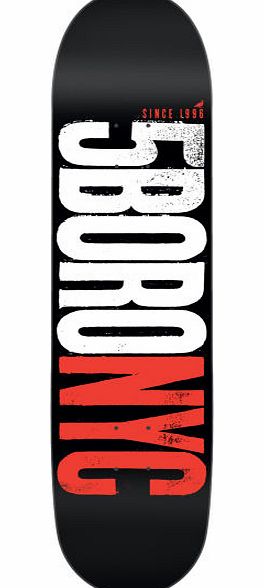 5Boro Letterpress Logo Skateboard Deck - 8 inch