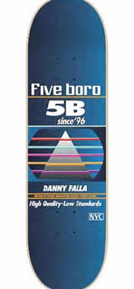 5Boro VHS Pro Falla Skateboard Deck - 8.125 inch
