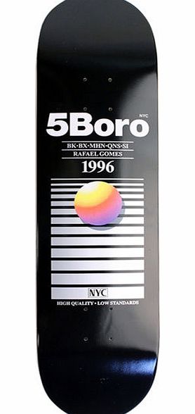 5Boro VHS Pro Gomes Skateboard Deck - 8 inch
