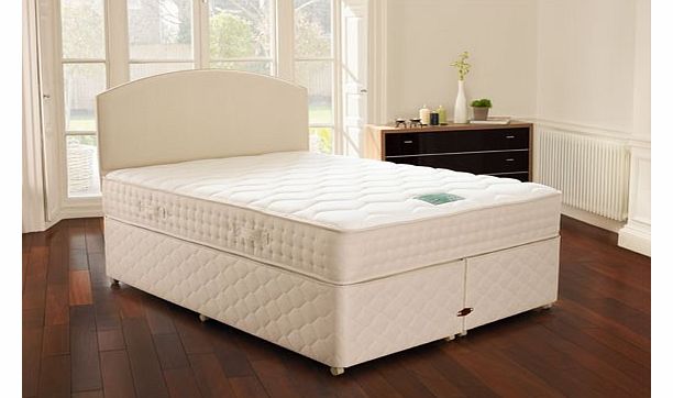 6`0 Super King Zen Revitalise Pocket Spring Divan Bed - Medium