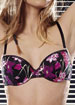 6ixty 8ight So Exotic padded underwired bra