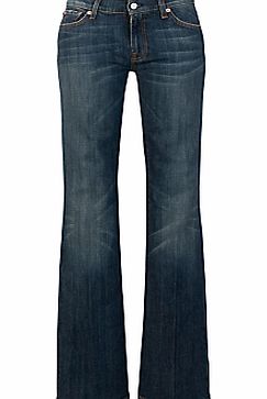 7 For All Mankind Mid Rise Bootcut Jeans, New