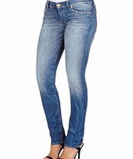 7 For All Mankind Roxanne cotton blend slim-cut jeans