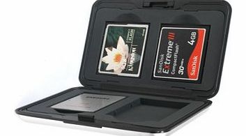 7dayshop Aluminium Memory Card Case for Compact Flash Cards - AL1-CF - Protect your valuable memories!