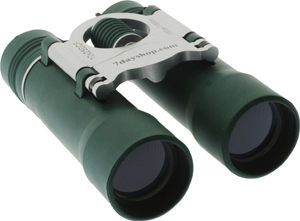 7dayshop.com Binoculars ~ Compact 10x25 DCF (NEW Green Colour) - SUPER SPECIAL !