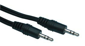 7dayshop.com Cables - 3.5mm Stereo Male to 3.5mm Stereo Male (mini jacks) - 5 Meter - Ref. CABLE-404/5