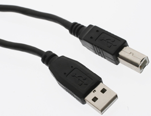 7dayshop.com Cables - USB A to USB B High Speed Interface Cable - 1.8 metre - Ref. 141HS