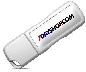 7dayshop.com Memory - USB 2.0 Flash / Key Drive - 1GB - Super White - UK` LOWEST PRICE!?