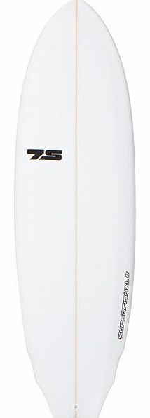 7S Super Fish Clear PE Surfboard - 6ft 8