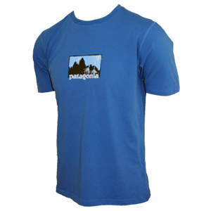 8726 Mens Patagonia Stretch T-Shirt. Academic Blue