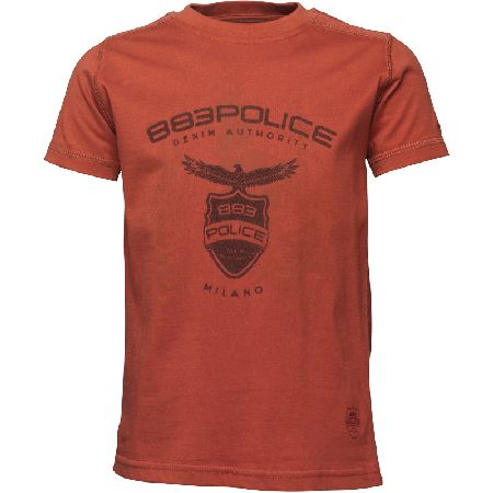 883 Police Junior Eagle T-Shirt Rustic Orange