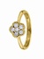9ct gold 0.20ct Diamond Cluster Ring