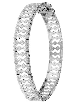 9ct Gold 0.50ct Diamond Lace Bracelet B501