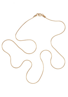 9ct gold 18 Inch Snake Chain `20 HKI257/4 Y 18