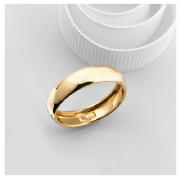 9CT GOLD 5MM WEDDING BAND, U