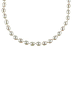 9ct Gold 7.0-7.5mm Freshwater Pearl Necklet