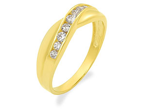 9ct gold and Cubic Zirconia Ring 186111