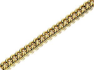 9ct gold Chunky Link Curb Chain and Nautical