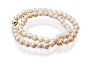 Cultured Pearl Necklace 7mm Pearls -