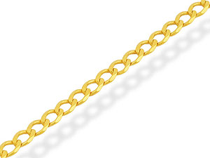 9ct Gold Curb Link Bracelet 077231
